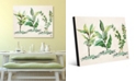 Creative Gallery Herb Trio in Green on Tan 16" x 20" Acrylic Wall Art Print